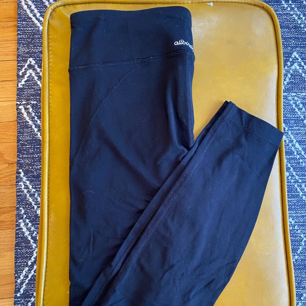 Allbirds Natural Black Leggings Size Medium